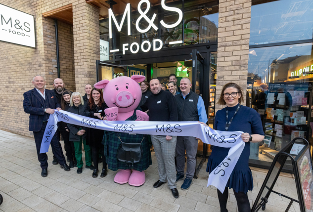 Inside the opening of Glasgow's new Marks and Spencer food store