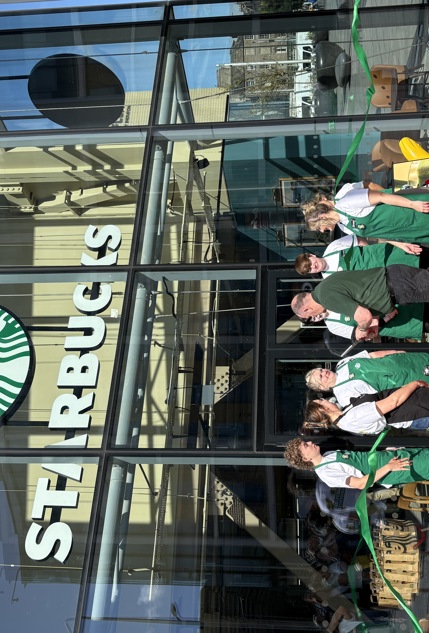 Burton & Speke's 25th Starbucks pulls into Dundee Train Station!